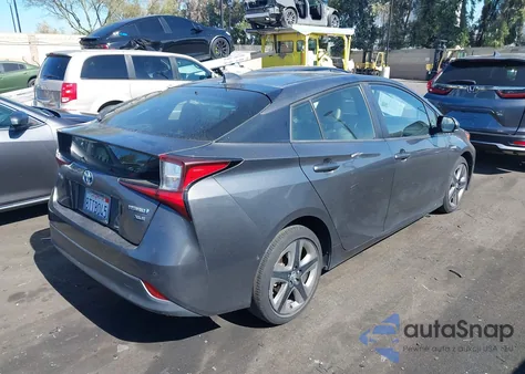 2020 Toyota Prius Xle from USA, damaged, VIN JTDKARFU2L3114895
